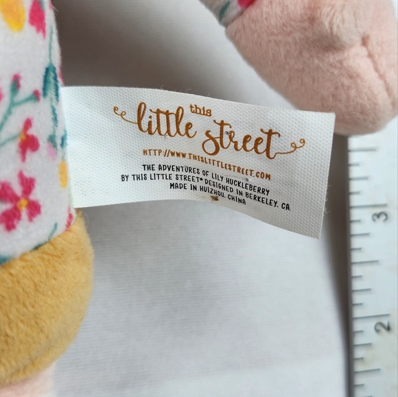 Lily Huckleberry "This Little Sreet" Plush Doll with Backpack 15" Tall - Picture 4 of 8